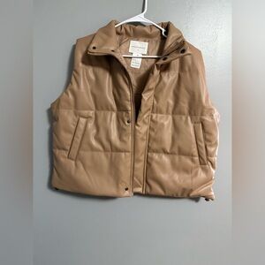 Panache Camel Puffer Vest
